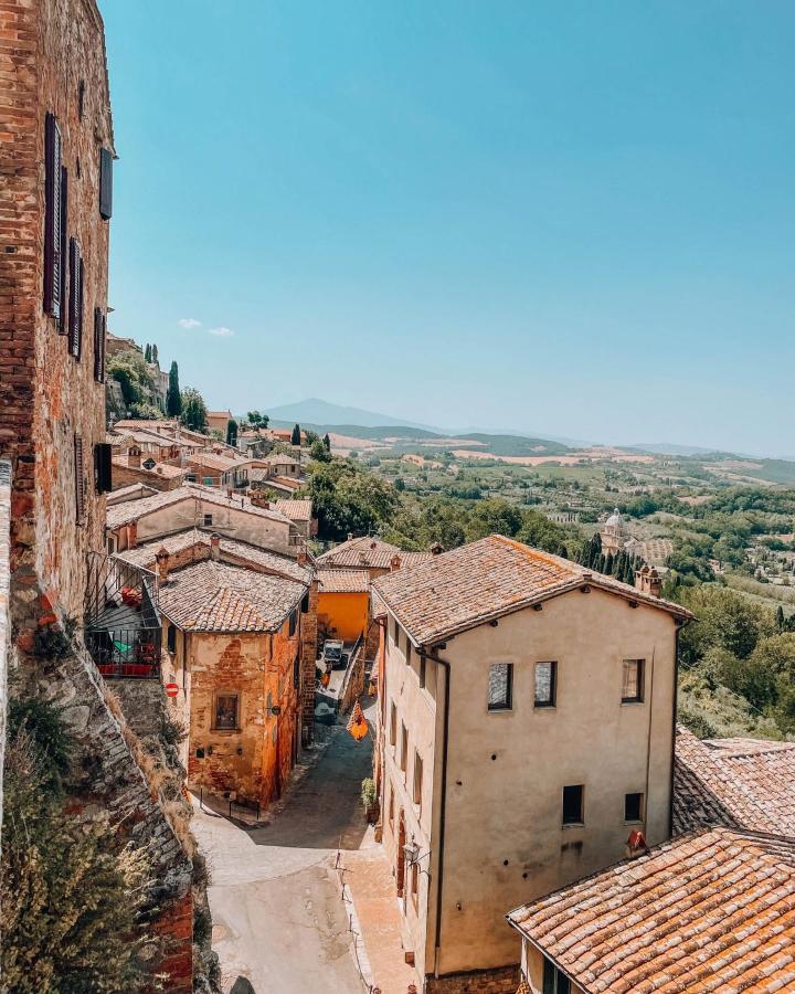 Il Palco Montepulciano, Vista Incredibile, 150Mt Da Piazza Grande Appartement Buitenkant foto