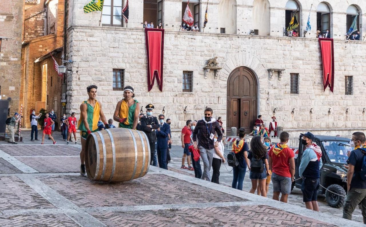 Il Palco Montepulciano, Vista Incredibile, 150Mt Da Piazza Grande Appartement Buitenkant foto