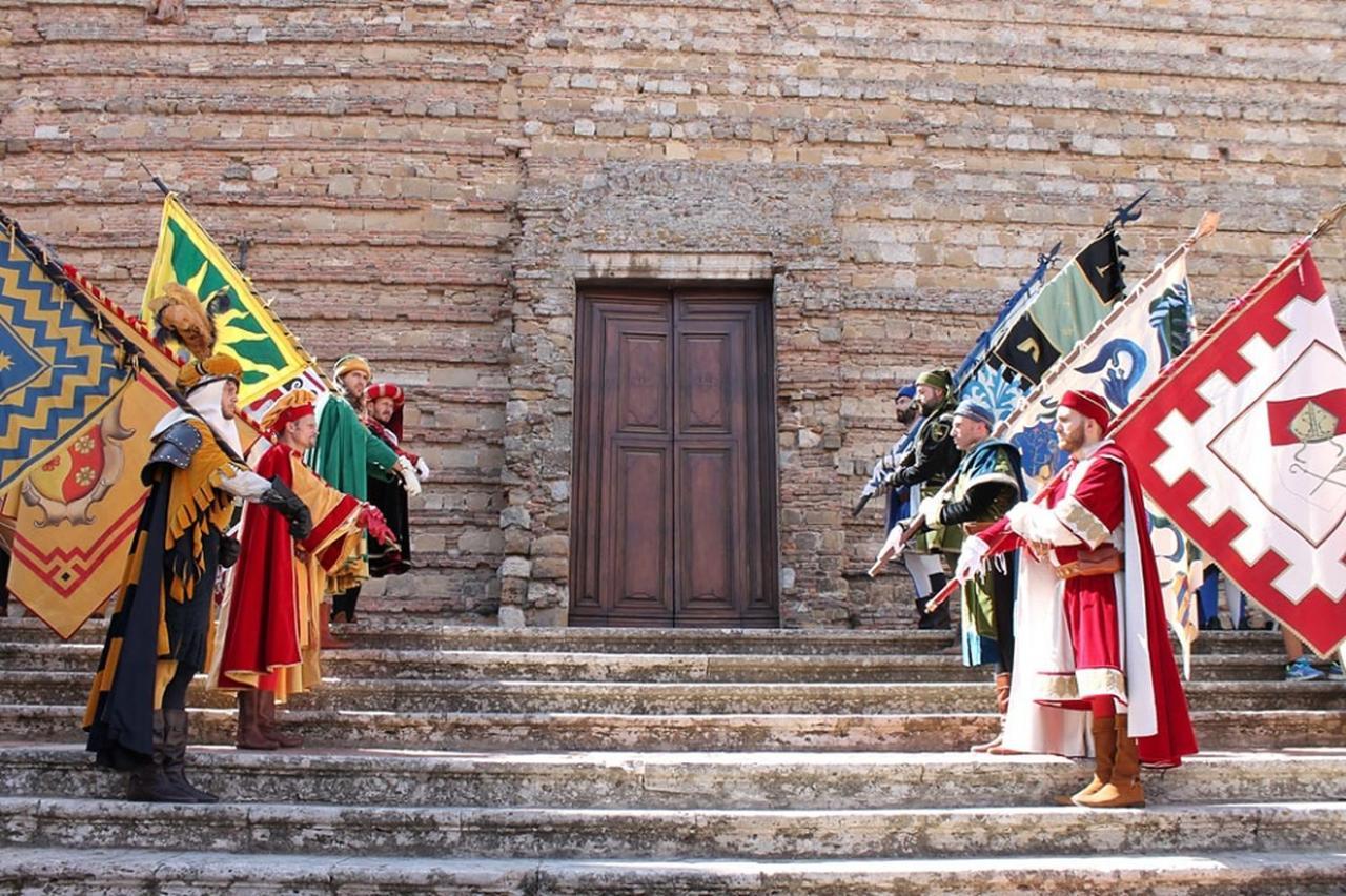 Il Palco Montepulciano, Vista Incredibile, 150Mt Da Piazza Grande Appartement Buitenkant foto